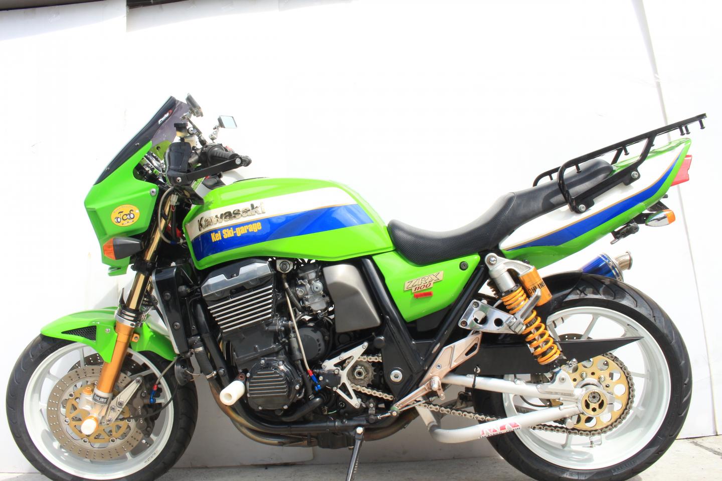 ZRX1100[52タンデムステップ]検ZRX1200｝B ZRX1100&frasl;1200&frasl;1200DAEG WHEELIEステップキット用3Dタンデムステップ