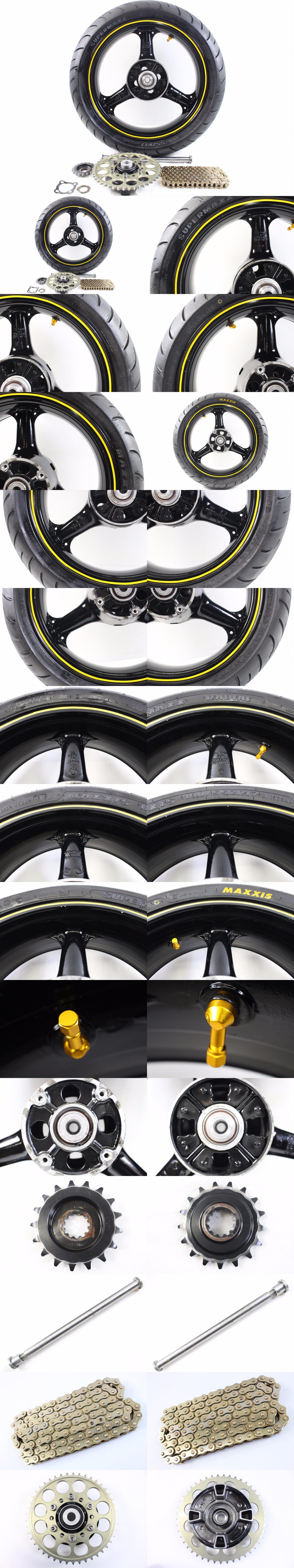 ZX-10[04社外黒リアホイール]｝F